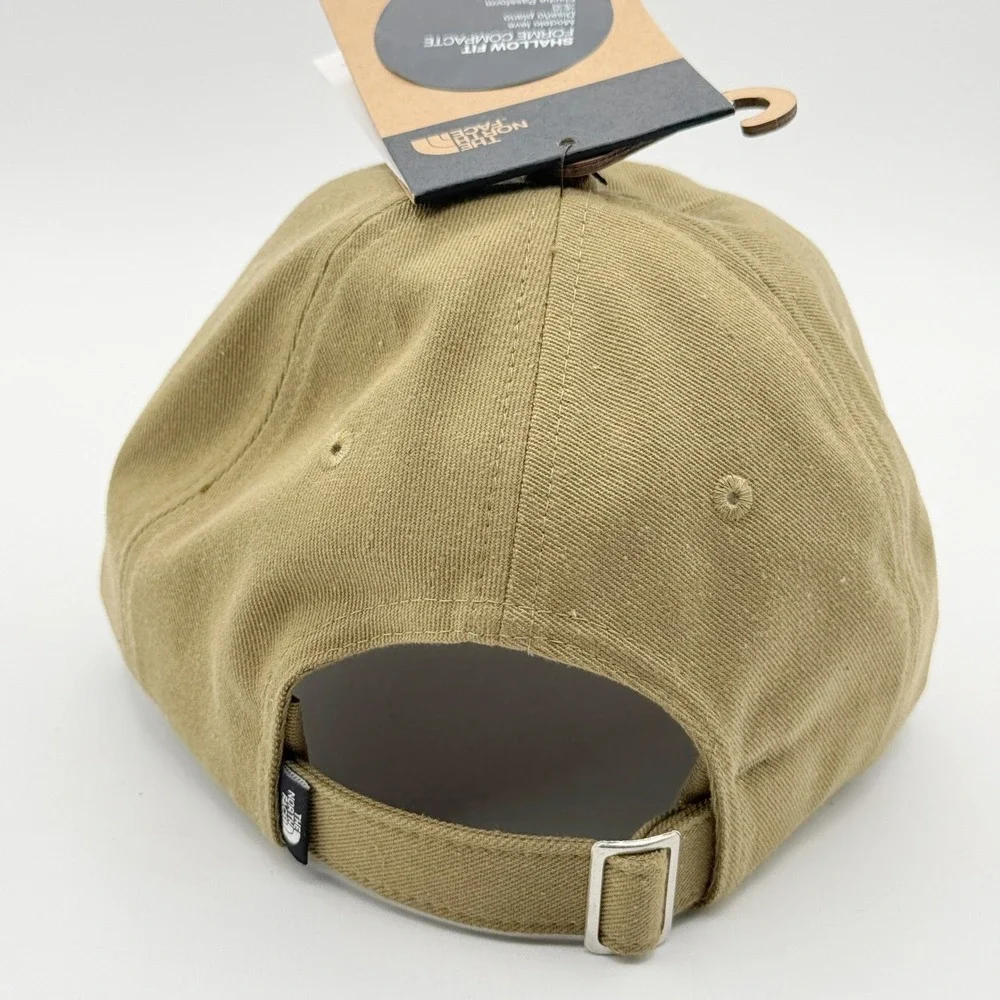 The North Face Norm Hat 6 Panel Soft Strapback Adult Cedar NEW